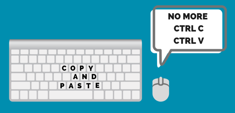 A graphic depicting copy and paste