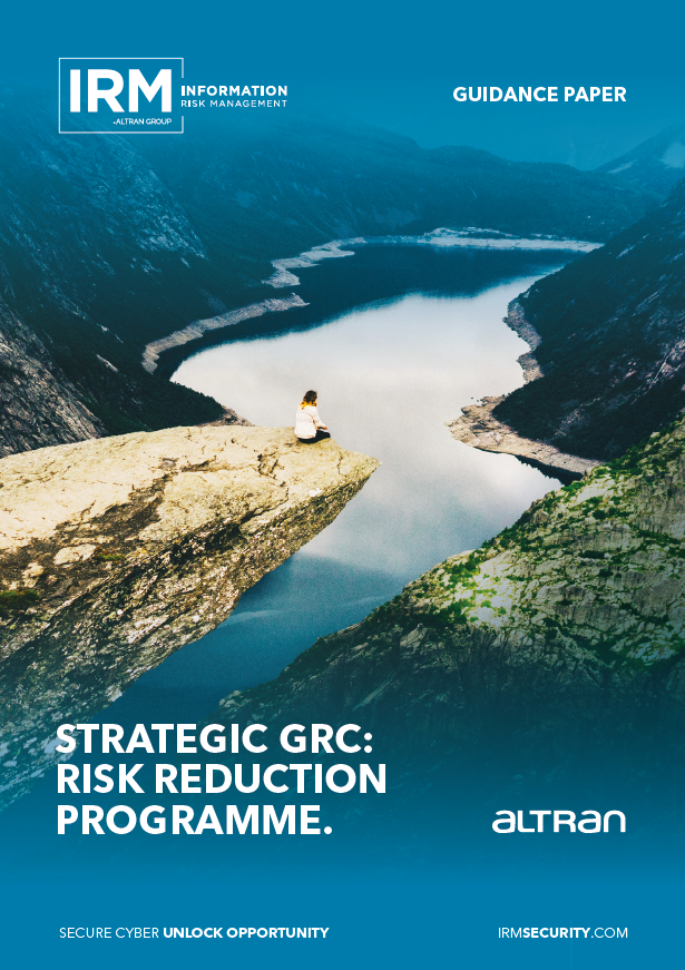 Risk Reduction | Cybersecurity by IRM